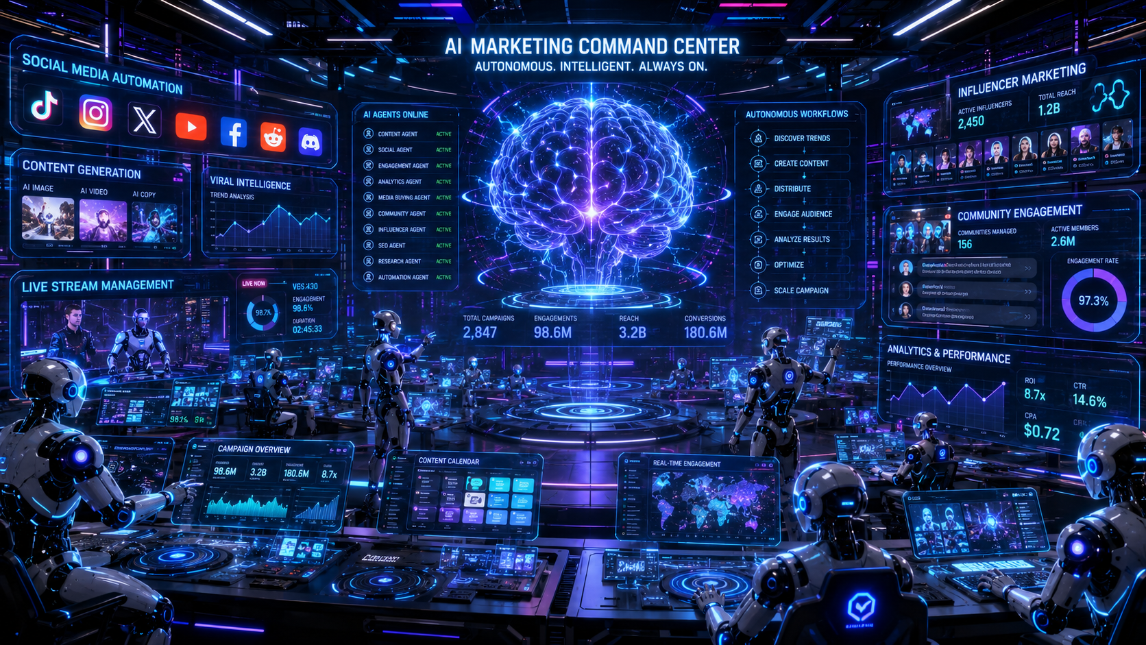 AI Marketing Command Center